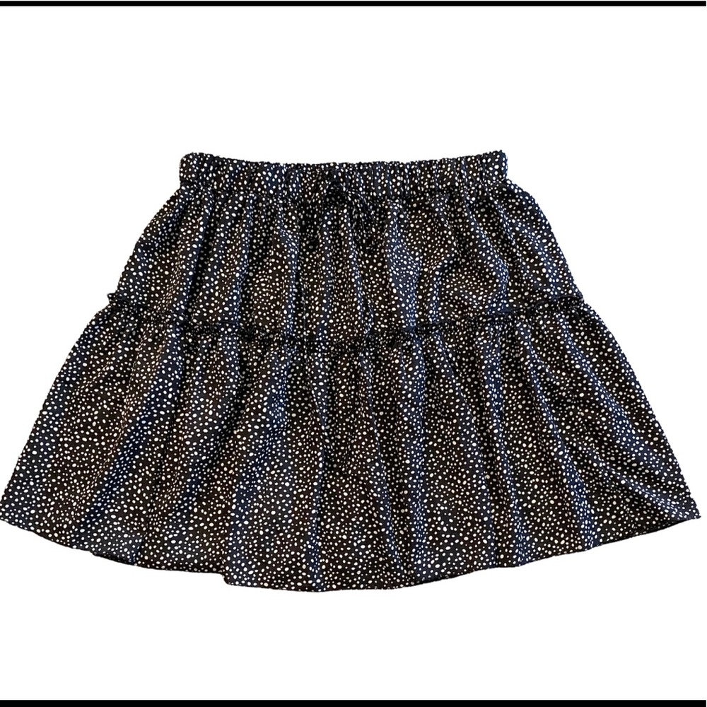 Shein ruffled print skirt Size L